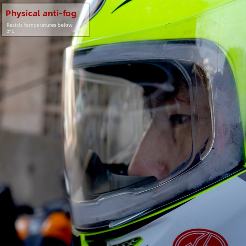 Film pentru lentila căștii de tip rally KRIOS/TVD – material TAC, protecție UV, transparență HD, antifog de durată