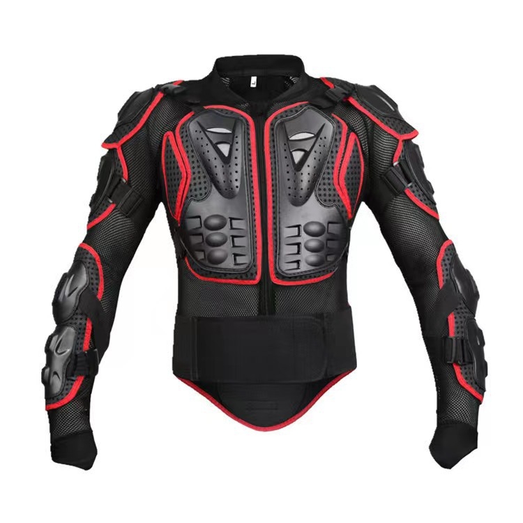 Îmbrăcăminte de armură pentru motocicletă, costum de curse cu coajă PP + EVA, personalizabil, protecție împotriva căderilor, rezistent la vânt cu bumbac