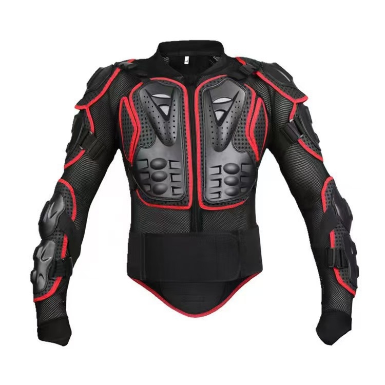 Îmbrăcăminte de armură pentru motocicletă, costum de curse cu coajă PP + EVA, personalizabil, protecție împotriva căderilor, rezistent la vânt cu bumbac