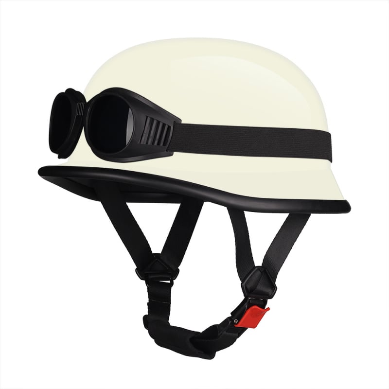 Kaciga za motocikl u njemačkom stilu cruiser retro, polu-lice kaciga, unisex, 3C potvrda.