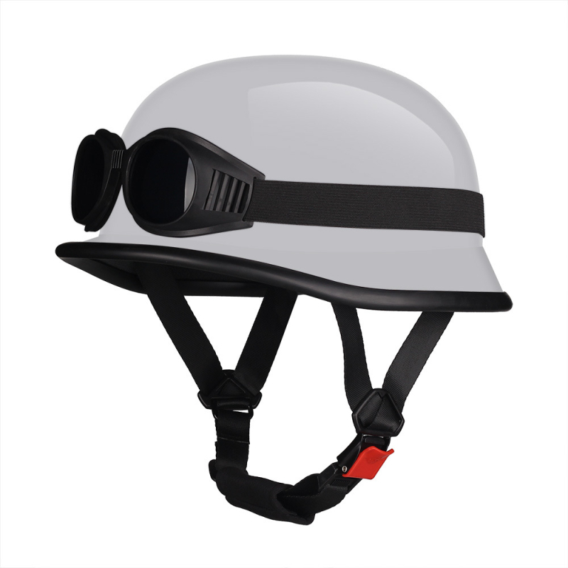 Kaciga za motocikl u njemačkom stilu cruiser retro, polu-lice kaciga, unisex, 3C potvrda.