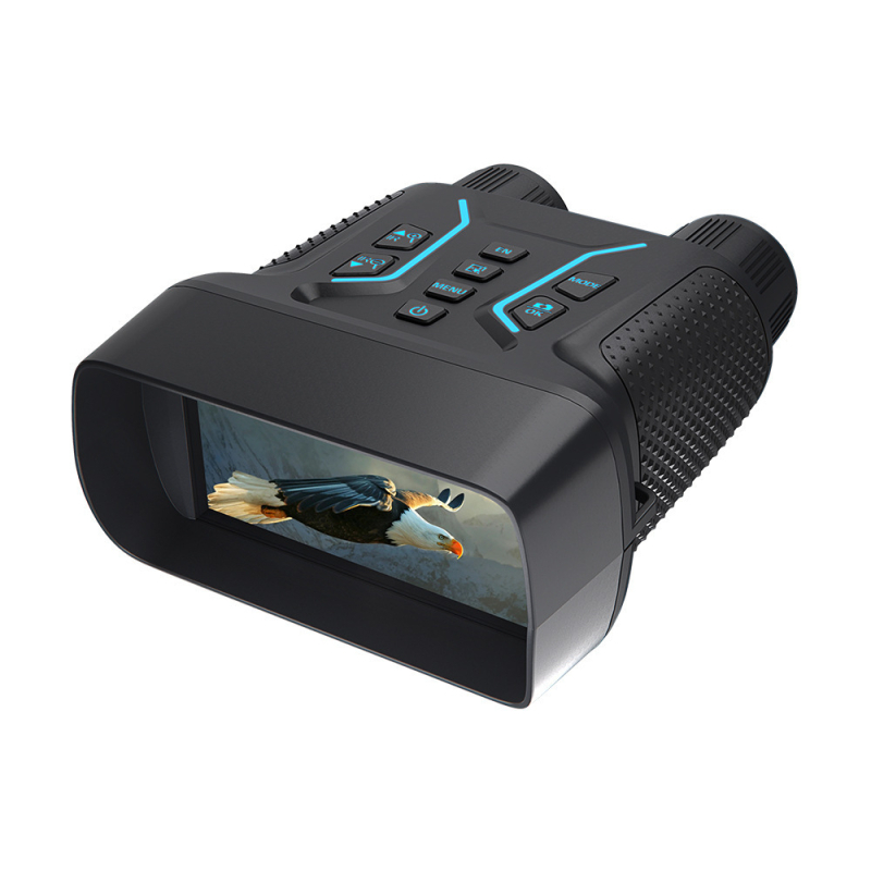 Infracrveni noćni vid binokulari (8x povećanje, objektiv 25 mm, domet promatranja 350–400 m, težina 460 g)