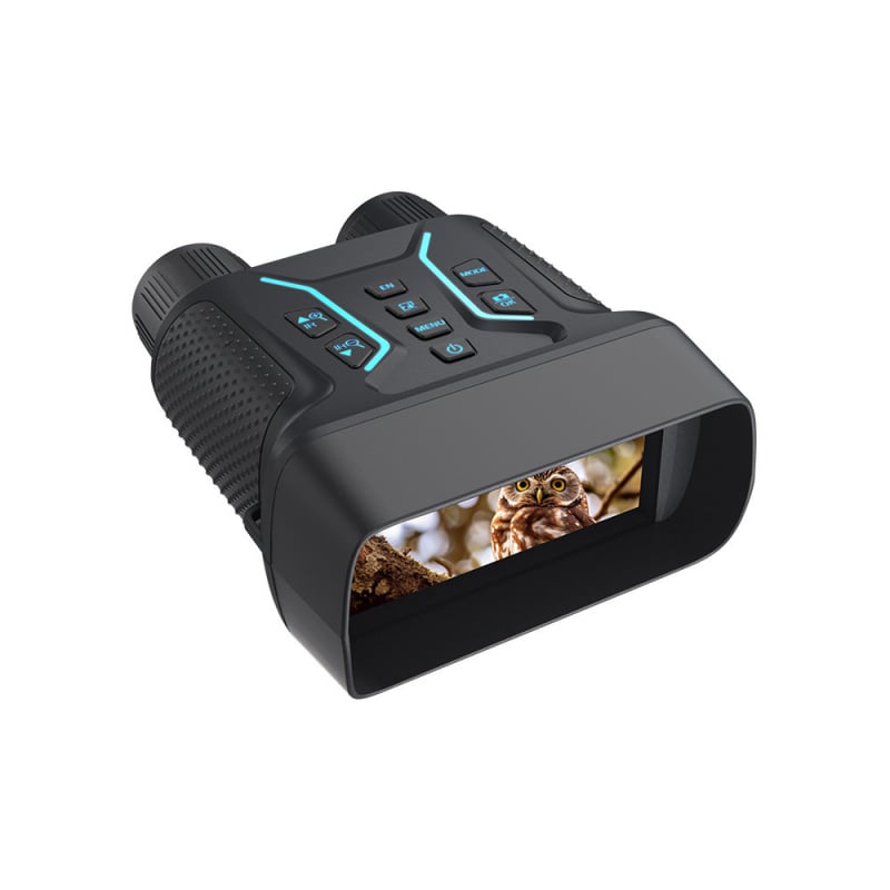 Infracrveni noćni vid binokulari (8x povećanje, objektiv 25 mm, domet promatranja 350–400 m, težina 460 g)