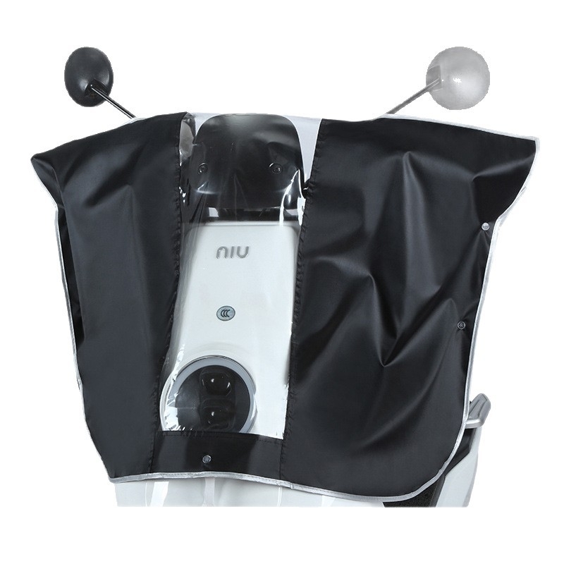 Дъждозащитна покривка за предна част на електрическо превозно средство с приборен панел, централен контрол, кормило и педали – универсална, ветроустойчиво одеяло, Материал: Друг