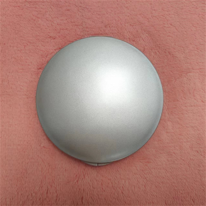 Sklopivo mini okruglo ogledalo za šminku s povećanjem 5x/7x/10x/15x; okvir od ABS-a, staklena leća; sadrži ravno ogledalo i povećalo.