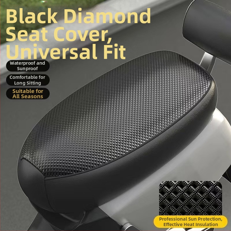 Povlak na sedadlo z vlákien pre skúter/motocykel, všetky ročné obdobia, AD značka