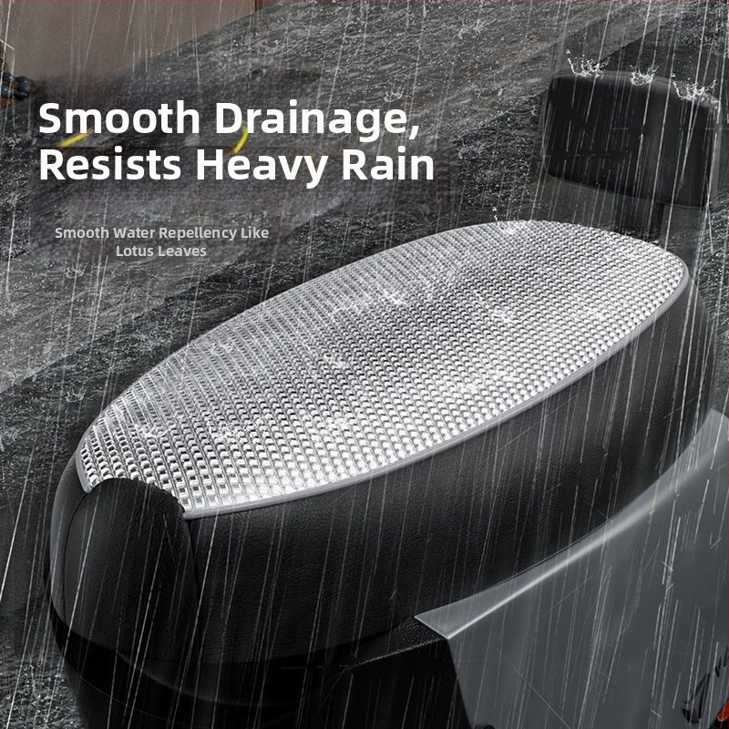 Povlak na sedadlo z vlákien pre skúter/motocykel, všetky ročné obdobia, AD značka