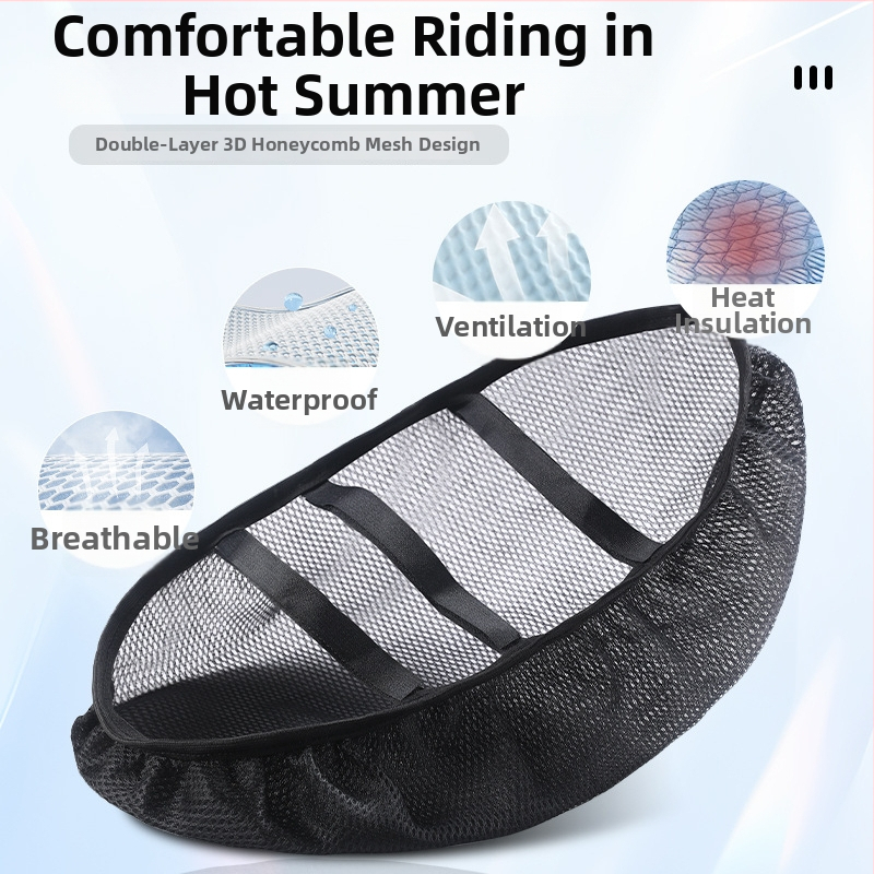 Potah sedadla elektrického vozidla (sieťovina, nepremokavý, priedušný, tepelná izolácia, celoročný)