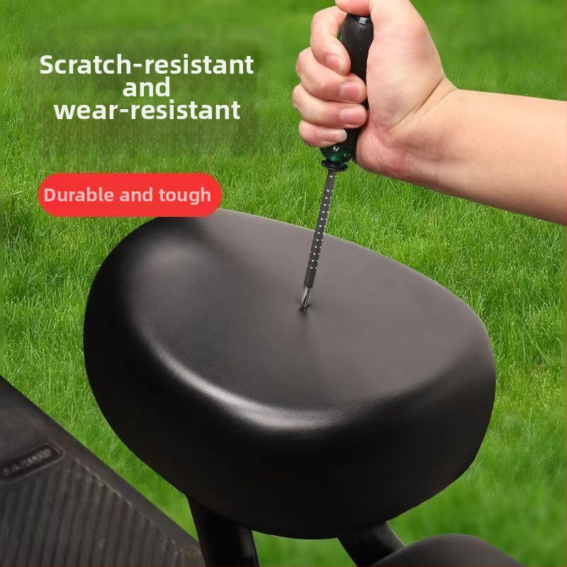 Kožený sedák na elektrický bicykel – vodotesný, UV ochrana, odolný voči opotrebeniu, tepelné izolovaný, univerzálny pre štyri ročné obdobia