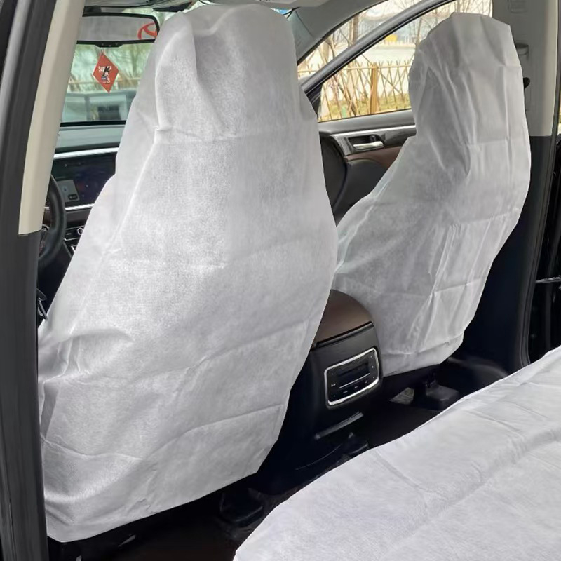 Jednokratna navlaka za auto sjedalo od netkanog materijala, ploski/jednostavan stil, sve sezone zaštita