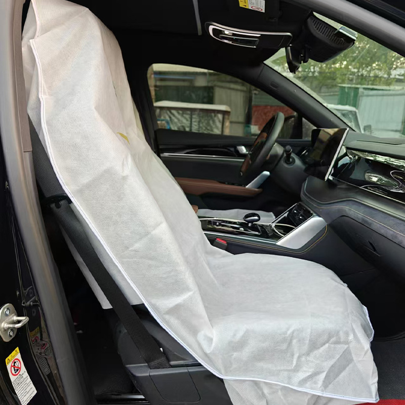 Jednokratna navlaka za auto sjedalo od netkanog materijala, ploski/jednostavan stil, sve sezone zaštita