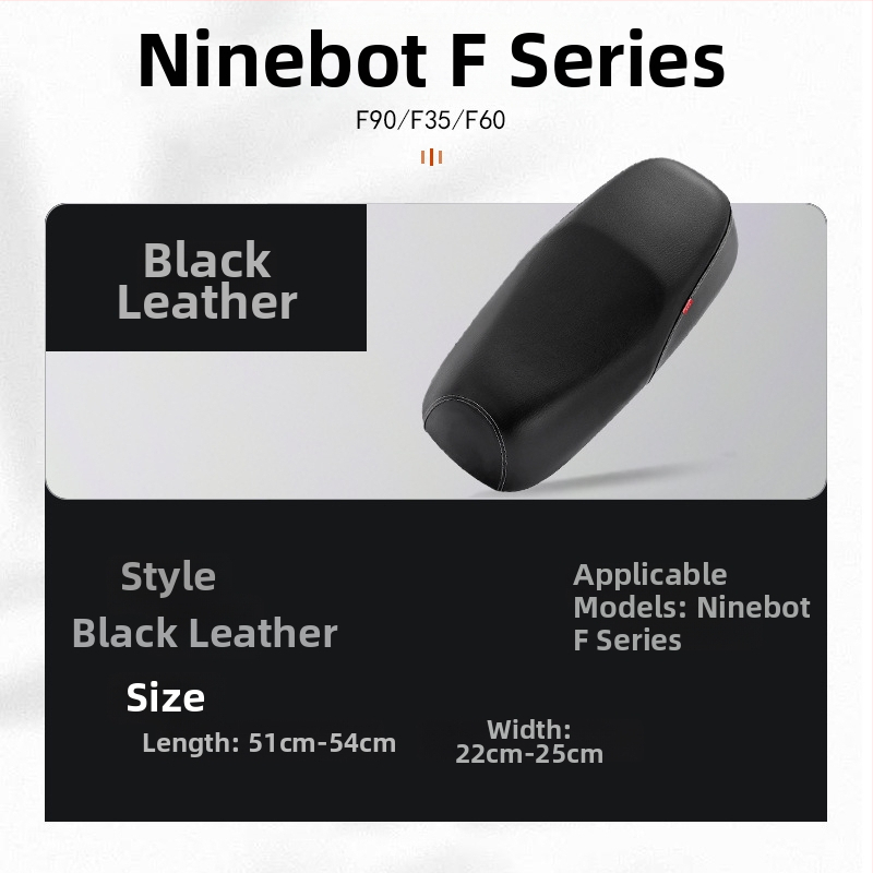 PU kožna navlaka za sjedalo za Ninebot F90 produženog sjedala, kompatibilno s F60/F35 električnim skuterom, otporno na kišu i sunce