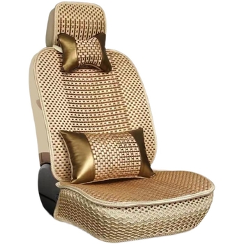Navlaka za sjedište automobila, Ice Silk tkanina, Sve sezone, Jednostavan stil, Punilo od špongije