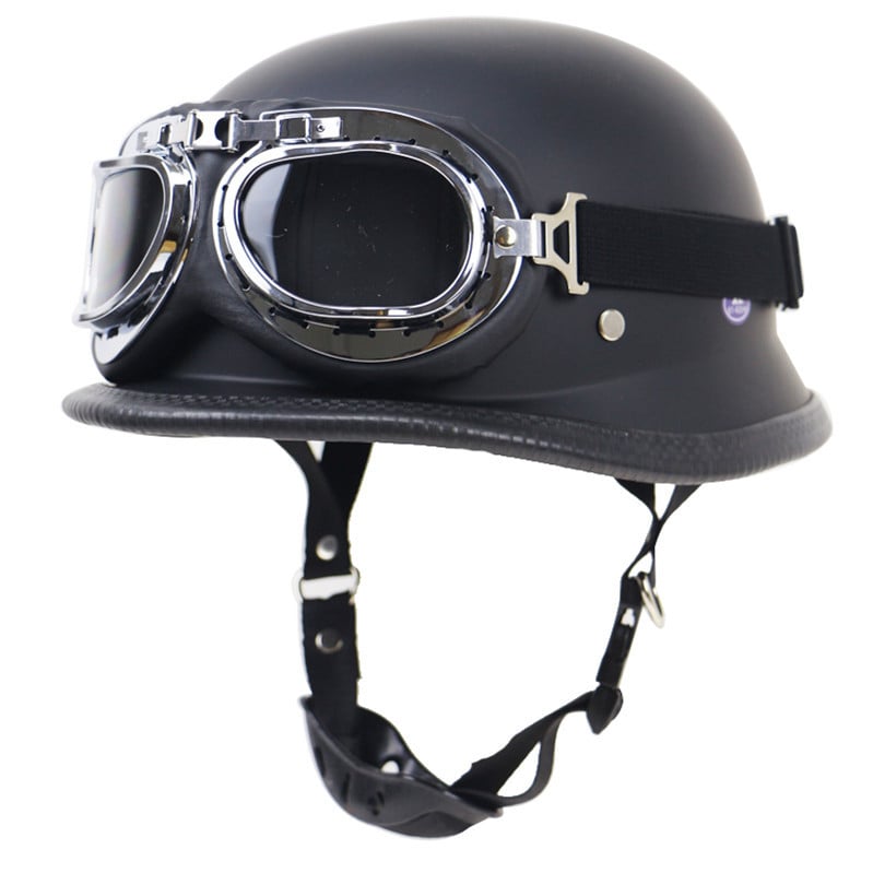 ZR-307 ABS Half Helmet Zombies Racing, DOT certificat, cască de motocicletă pentru deplasări urbane
