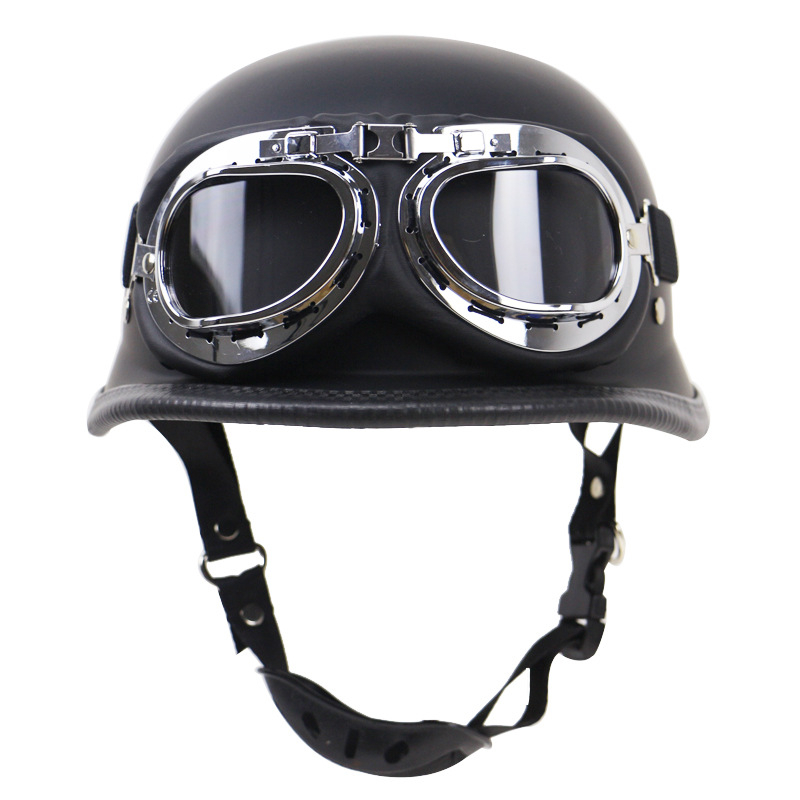 ZR-307 ABS Half Helmet Zombies Racing, DOT certificat, cască de motocicletă pentru deplasări urbane