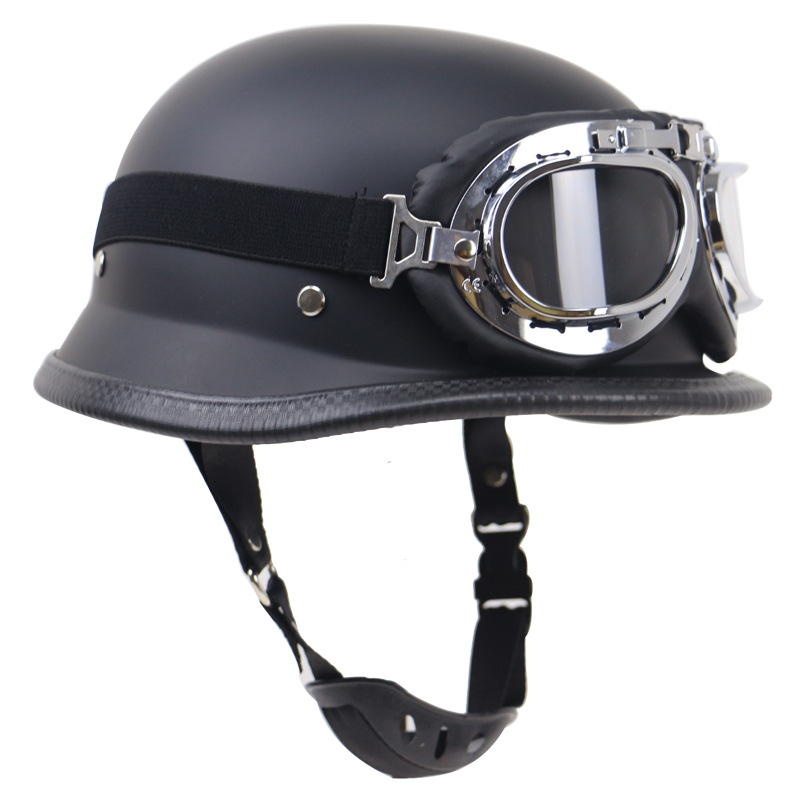 ZR-307 ABS Half Helmet Zombies Racing, DOT certificat, cască de motocicletă pentru deplasări urbane