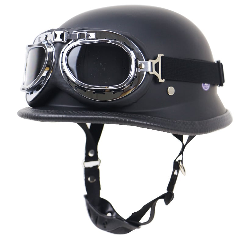 ZR-307 ABS Half Helmet Zombies Racing, DOT certificat, cască de motocicletă pentru deplasări urbane