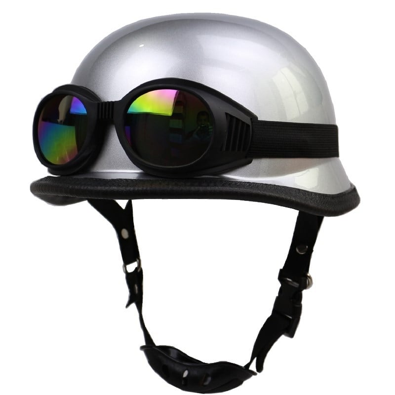 ZR-307 ABS Half Helmet Zombies Racing, DOT certificat, cască de motocicletă pentru deplasări urbane