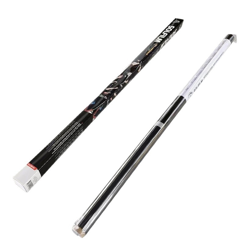 Film pentru geamuri auto, izolație termică și protecție UV, PET, 2 mil, lățime 30–150 cm, transmisie luminoasă 1–70%, blocare UV peste 90%