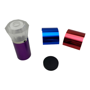 Метална диамантена лупа с прецизно режещо огледало за инспекция на бижута и идентификация на диаманти, 10x увеличение