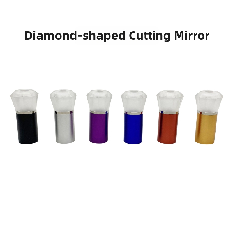 Kovová lupa na diamanty s presným rezacím zrkadlom pre inšpekciu šperkov a identifikáciu diamantov, 10× zväčšenie