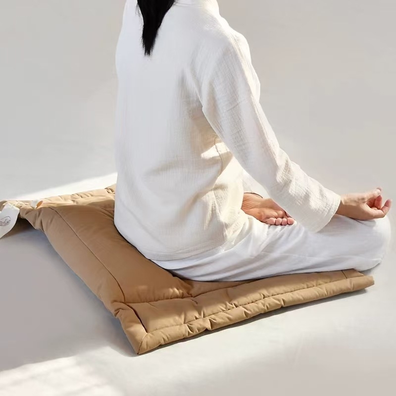 Jastuk za sjedenje s nadjevom od heljde, podpora trtične kosti, za meditaciju