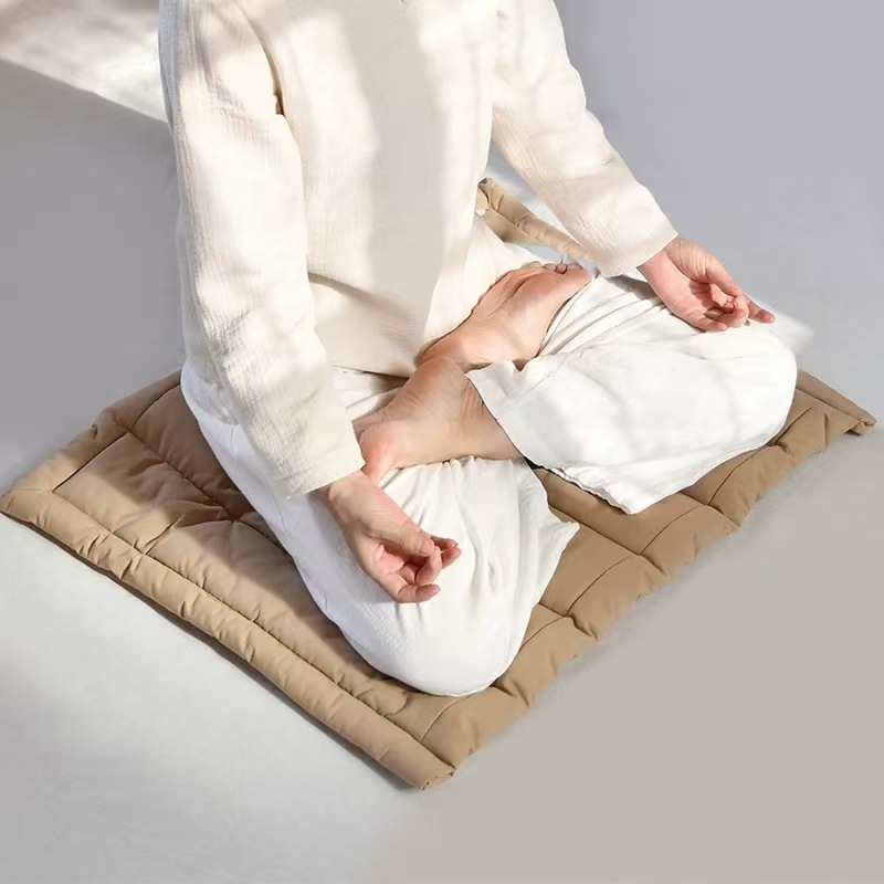 Jastuk za sjedenje s nadjevom od heljde, podpora trtične kosti, za meditaciju
