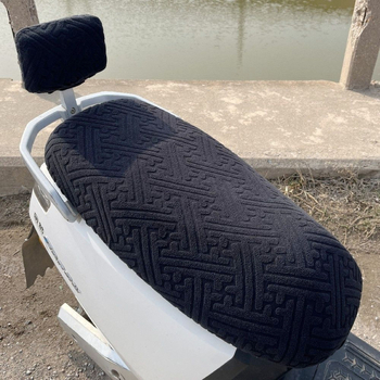 Калъф за седалка на електрическо превозно средство • памук • с печат на лого • без запълване • подходящ за всички сезони