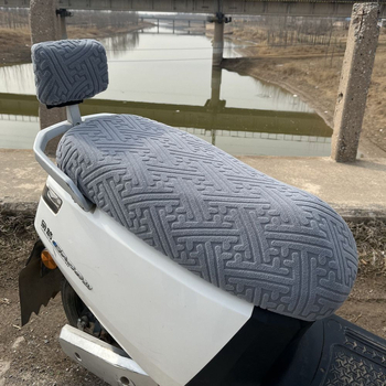 Калъф за седалка на електрическо превозно средство • памук • с печат на лого • без запълване • подходящ за всички сезони