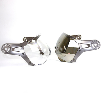 Leća za retro kacigu motocikla, model GXT288, PC materijal, stil Knight goggles, prilagođena obrada