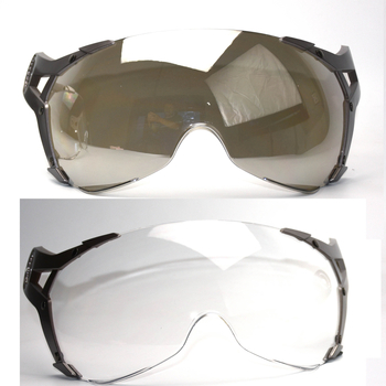 Leća za retro kacigu motocikla, model GXT288, PC materijal, stil Knight goggles, prilagođena obrada