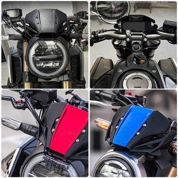 Prednje vjetrobransko staklo/štitnik za Honda CB650R/CB1000R, trkački oklop stil, Marka 2088