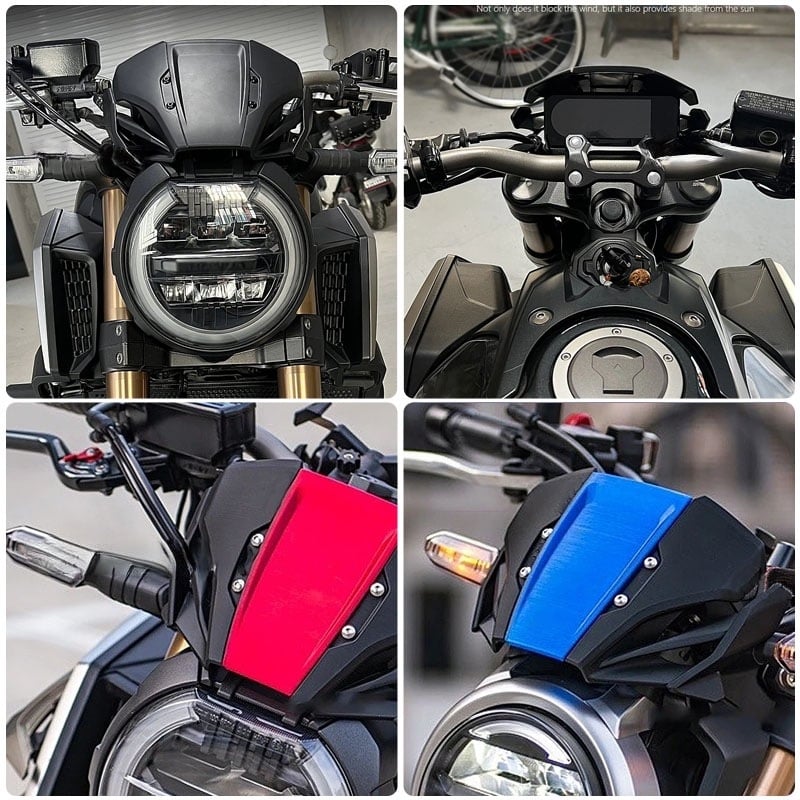 Prednje vjetrobransko staklo/štitnik za Honda CB650R/CB1000R, trkački oklop stil, Marka 2088