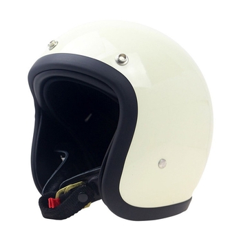 BLD lagana fiberglas kaciga unisex retro cruiser za motocikl
