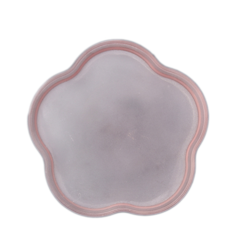 Πατάκι για τσάι από θερμοανθεκτικό γυαλί με ματ φινίρισμα, κινεζικού στυλ, αντι-κάψιμο