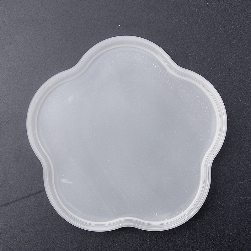 Πατάκι για τσάι από θερμοανθεκτικό γυαλί με ματ φινίρισμα, κινεζικού στυλ, αντι-κάψιμο