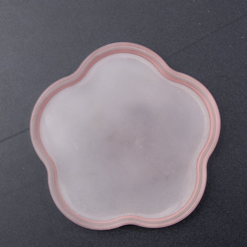 Πατάκι για τσάι από θερμοανθεκτικό γυαλί με ματ φινίρισμα, κινεζικού στυλ, αντι-κάψιμο