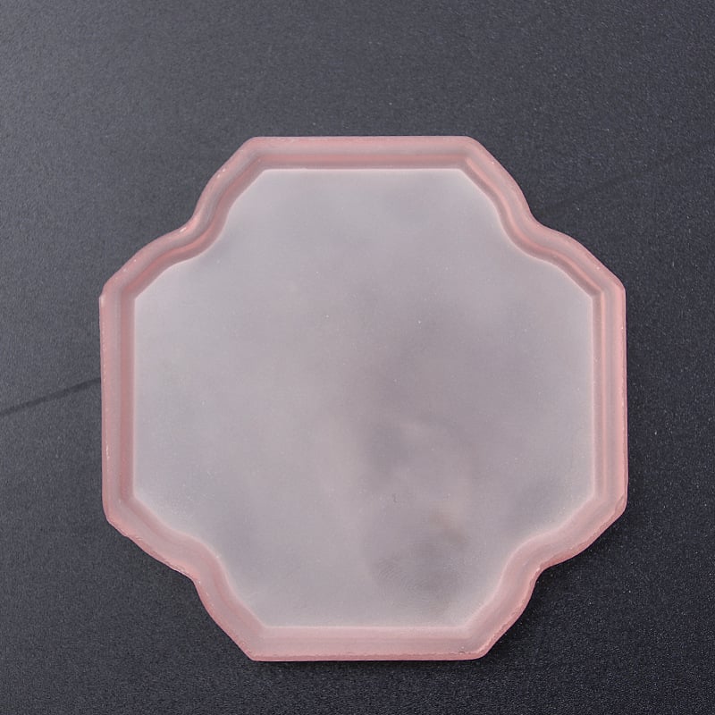 Πατάκι για τσάι από θερμοανθεκτικό γυαλί με ματ φινίρισμα, κινεζικού στυλ, αντι-κάψιμο