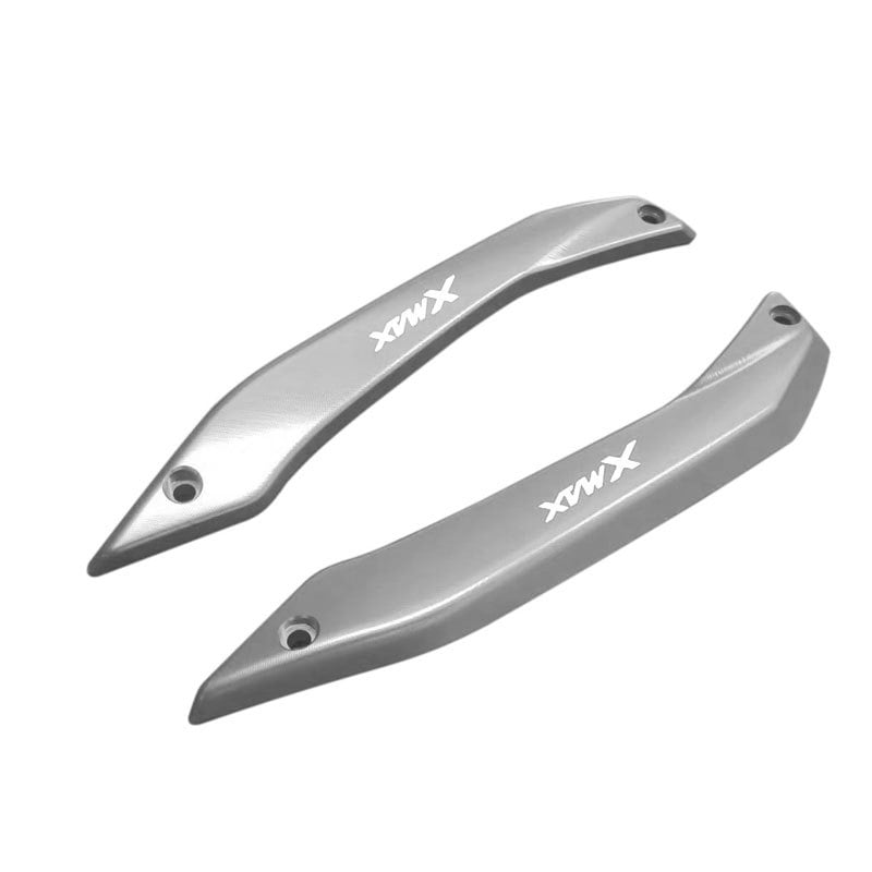 Yamaha XMAX Dekorativni pokrov za vjetrobran – aluminijska legura; Stil: vjetrobran; Funkcija: Ostalo; Kompatibilno s XMAX 2018–2021 (300/250)