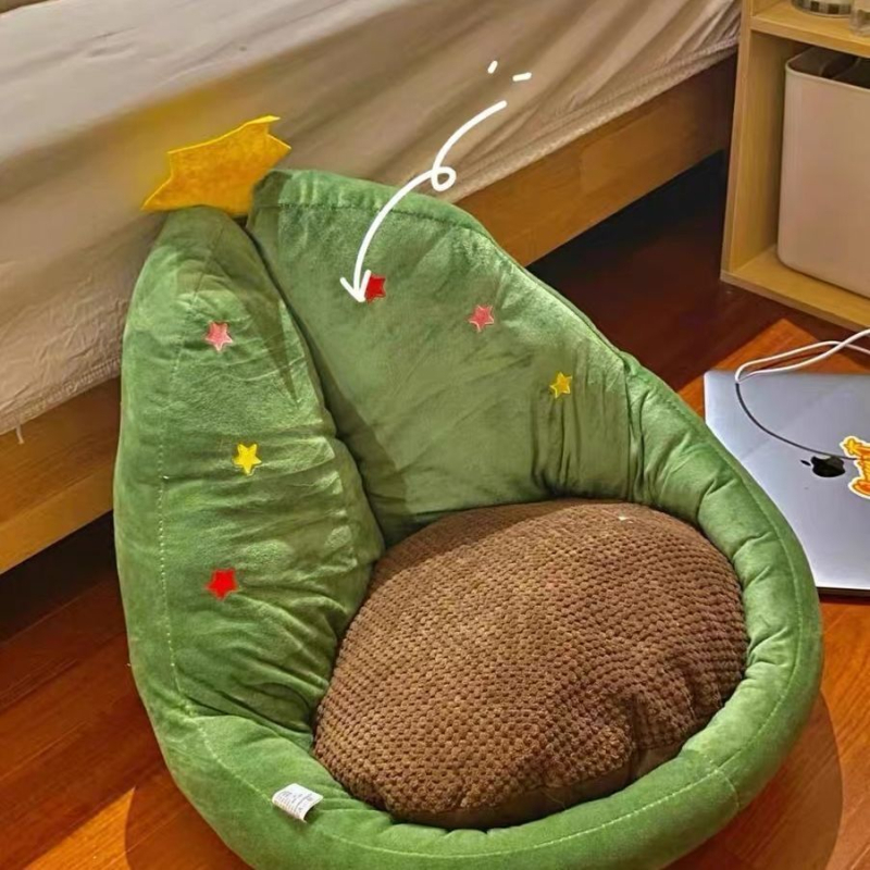 Plišani futon pod s punjenjem od svilenih vlakana, dizajn crtić s pahuljama, pogodna za dnevni boravak, spavaću sobu, radnu sobu, balkon i dječju sobu