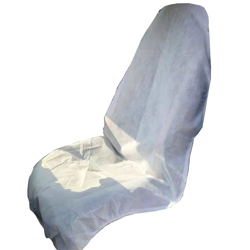 Trodjelni jednokratni set navlaka za sjedalice i navlaku za volan od netkanog materijala, univerzalna prilagodba, zaštita od prašine i prljavštine