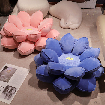 Lotus plüss párna PP gyapot töltettel, testreszabható plüss baba játék