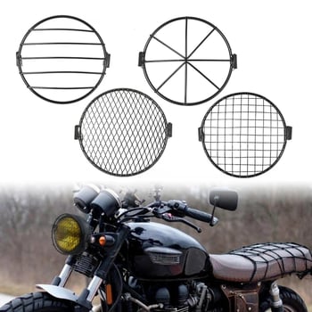 Фара cf – Ретро кръгло фара с решетка CG125/GN125