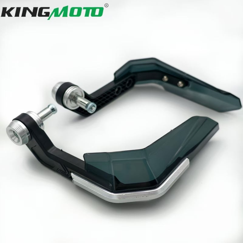Motociklistički vjetrobran u obliku roga, aluminijska legura + plastika, model JX, univerzalni za električne motocikle, zaštita upravljača