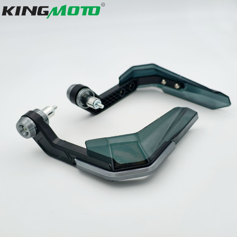 Motociklistički vjetrobran u obliku roga, aluminijska legura + plastika, model JX, univerzalni za električne motocikle, zaštita upravljača