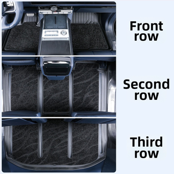 Zeekr 9X TPE podlahové rohože do auta - plná ochrana interiéru proti škrábaniu, prispôsobiteľné, Driving Wing