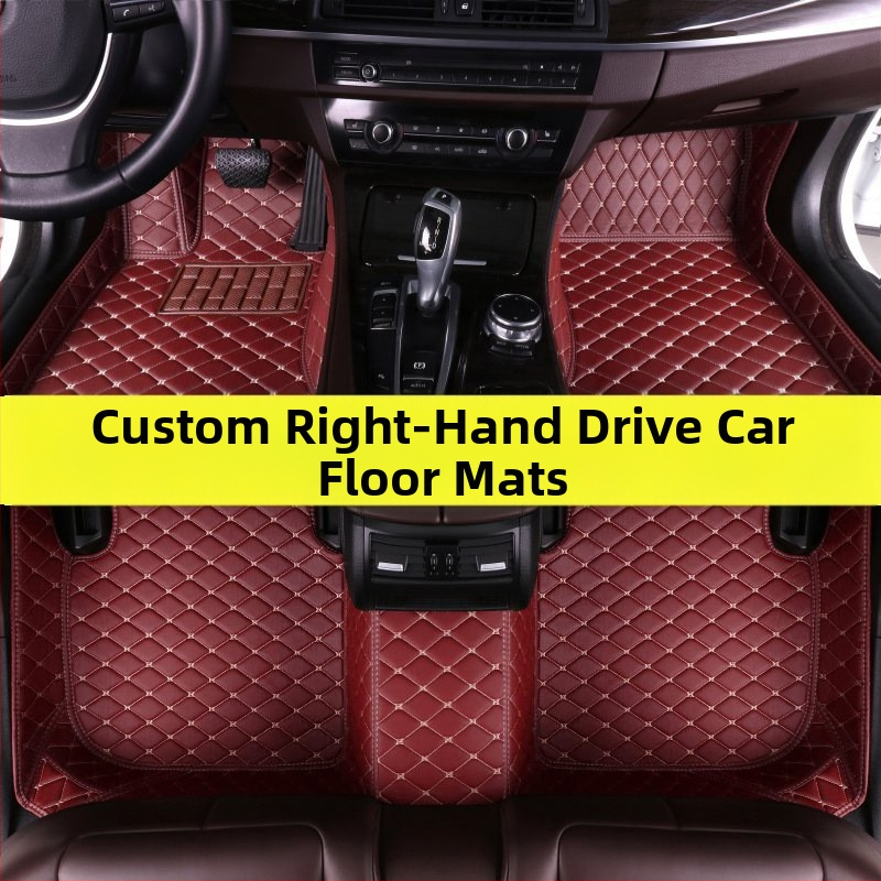 Autorohože - XPE materiál, značka Yuwei, Leather Foot Pad, pre špeciálne auto, prispôsobiteľné spracovanie