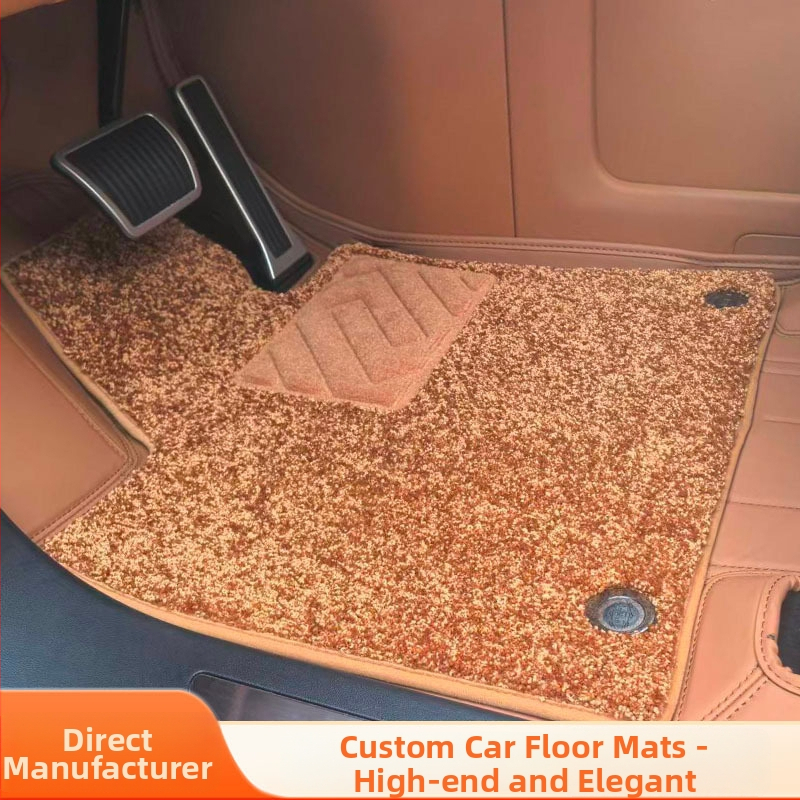 Kožené podlahové rohože pre Wenjie M9, M8, M7 – plné krytie, prispôsobiteľné, 360 letecký balík