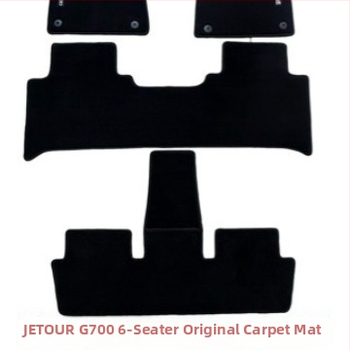 G700 nylonové autopoťahy s logom tlačou, koberec štýl, konfigurácia 6 miest, možnosť prispôsobenia