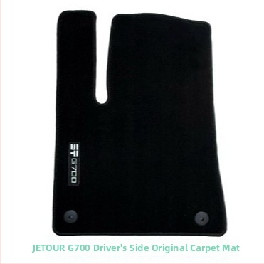 G700 nylonové autopoťahy s logom tlačou, koberec štýl, konfigurácia 6 miest, možnosť prispôsobenia